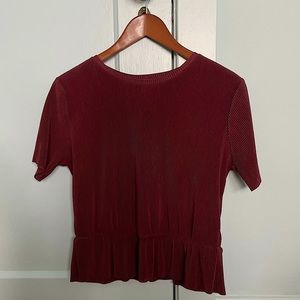 & Other Stories - Paris Atelier - Peplum Top (Size S)